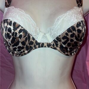 Victoria’s Secret Balconet leopard print bra